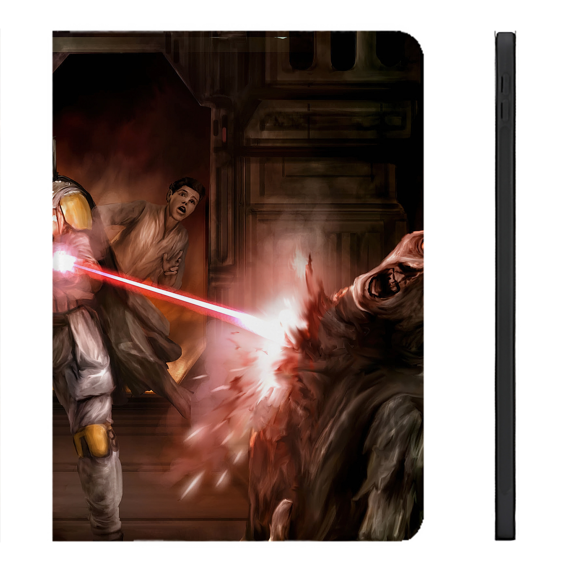 （画像用） スター・ウォーズ Star Wars IPadケース ペンホルダー付き ブックスタイルデザイン